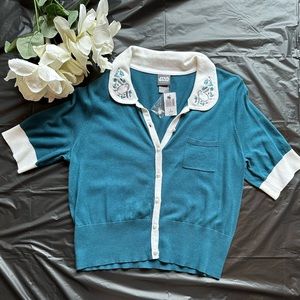 Star Wars porg crop sweater